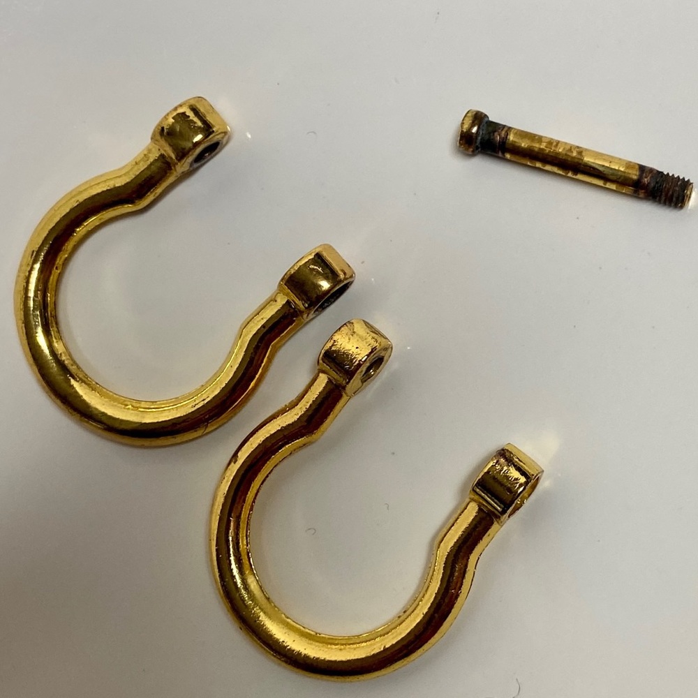 Vintage , Authentic Celine 3pc Buckle and Strap Hook Hardware - Picture 6 of 9